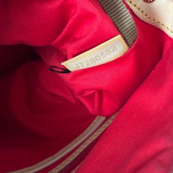 Dooney & Bourke Chevron Leather Satchel Bag | Black and White Geometric … - Picture 16 of 16